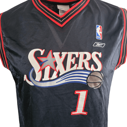 Philadelphia 76ers Allen Iverson youth XL Jersey - USASTARFASHION