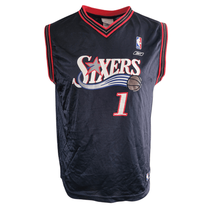 Philadelphia 76ers Allen Iverson youth XL Jersey - USASTARFASHION