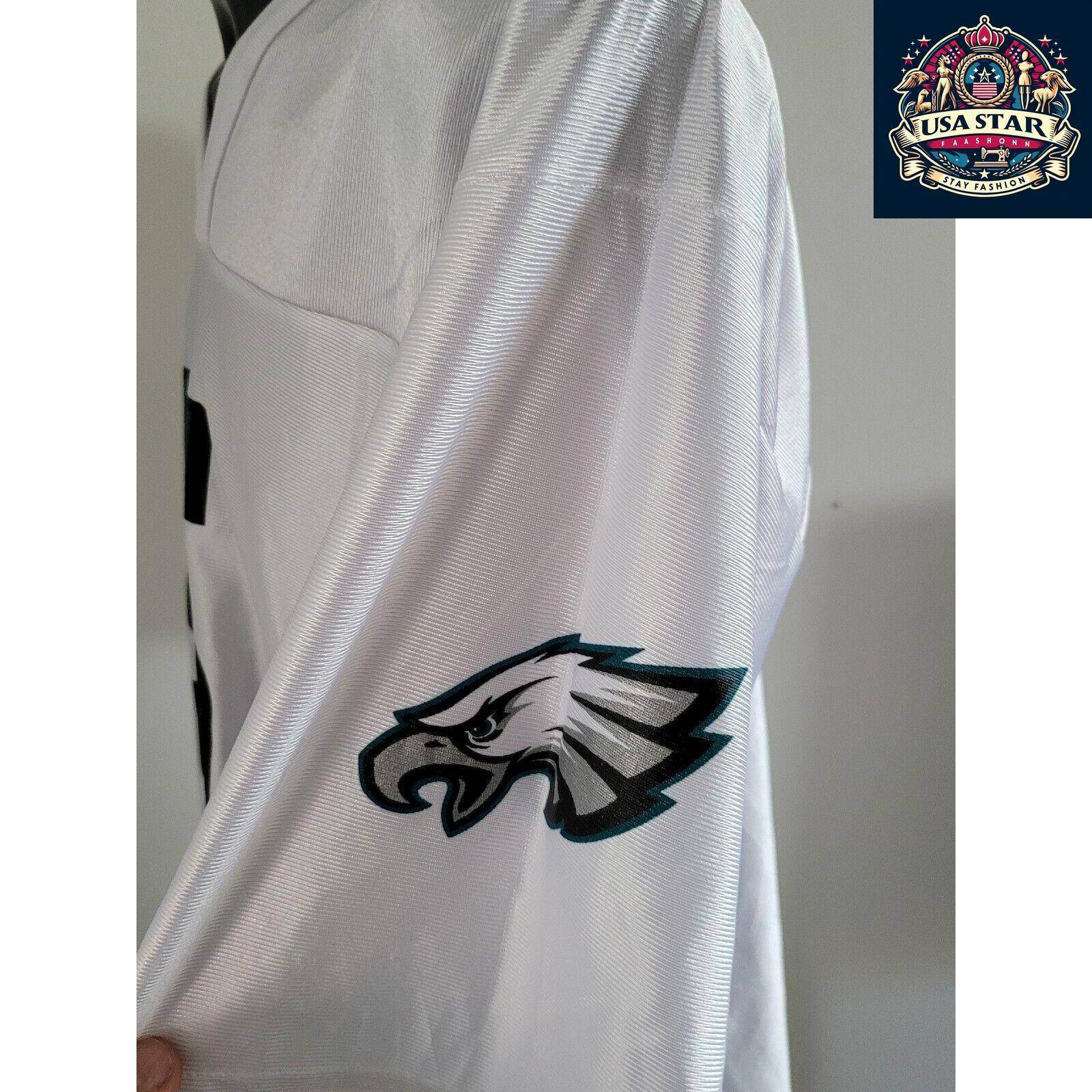 Philadelphia Eagles Jersey McNabb 5 by Reebok, Comfortable Fit, Authentic Team Colors, Size L - USASTARFASHION