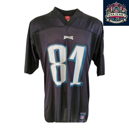 Philadelphia Eagles Jersey Terrell Owens 81 NFL On Field Sz L - High Quality, Vintage Condition - USASTARFASHION