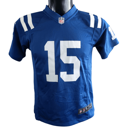 Phillip Dorsett 15 Indianapolis Colts Jersey Youth Medium - Nike NFL Team Apparel in Royal Blue - USASTARFASHION