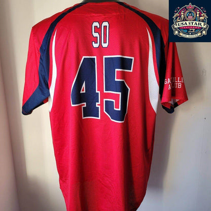 Pine Forge All Stars Shirt by Alleson Athletic, Sz Large, Comfortable Fit, Durable Design - USASTARFASHION