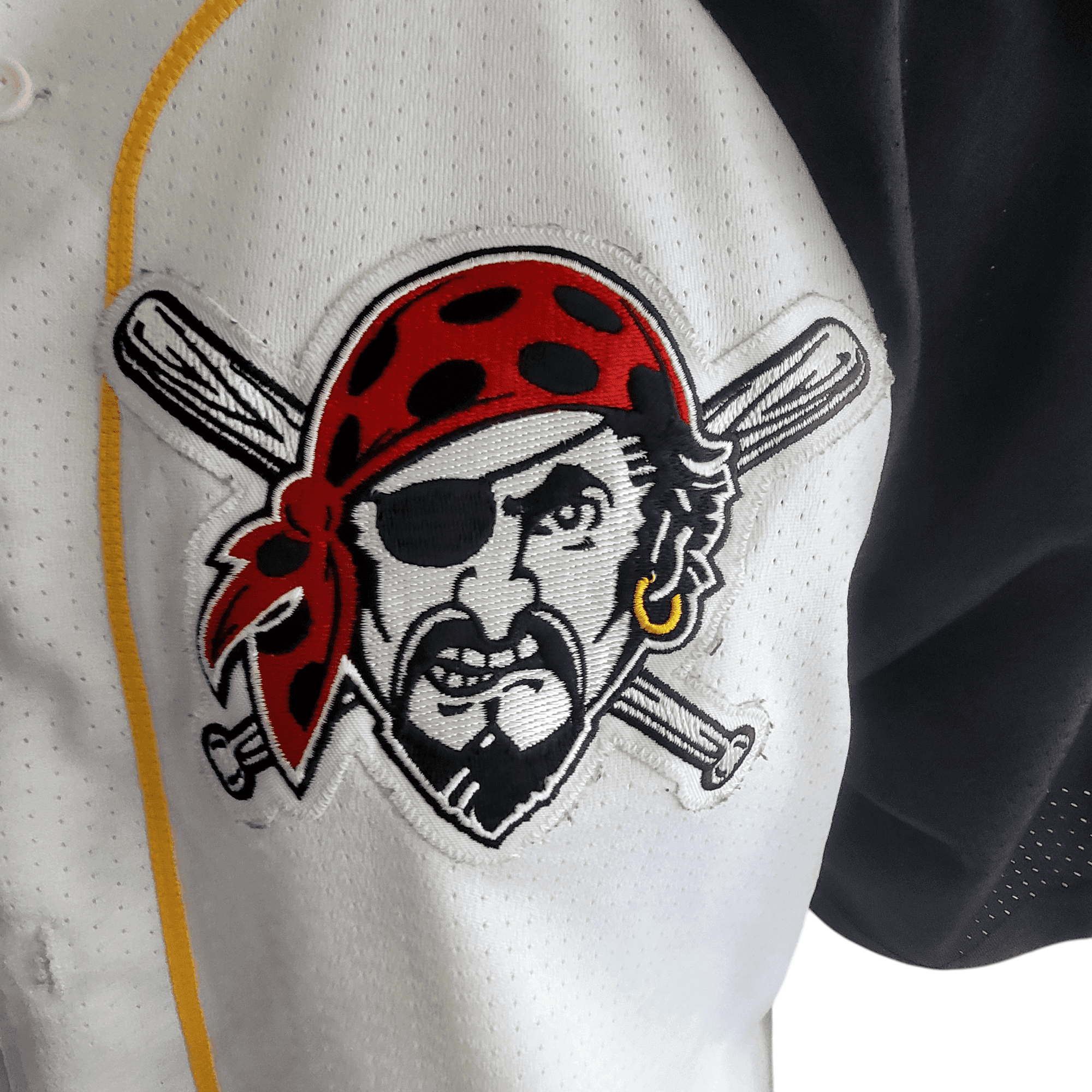 Pittsburgh Pirates Button - Up Jersey - Size Large - USASTARFASHION