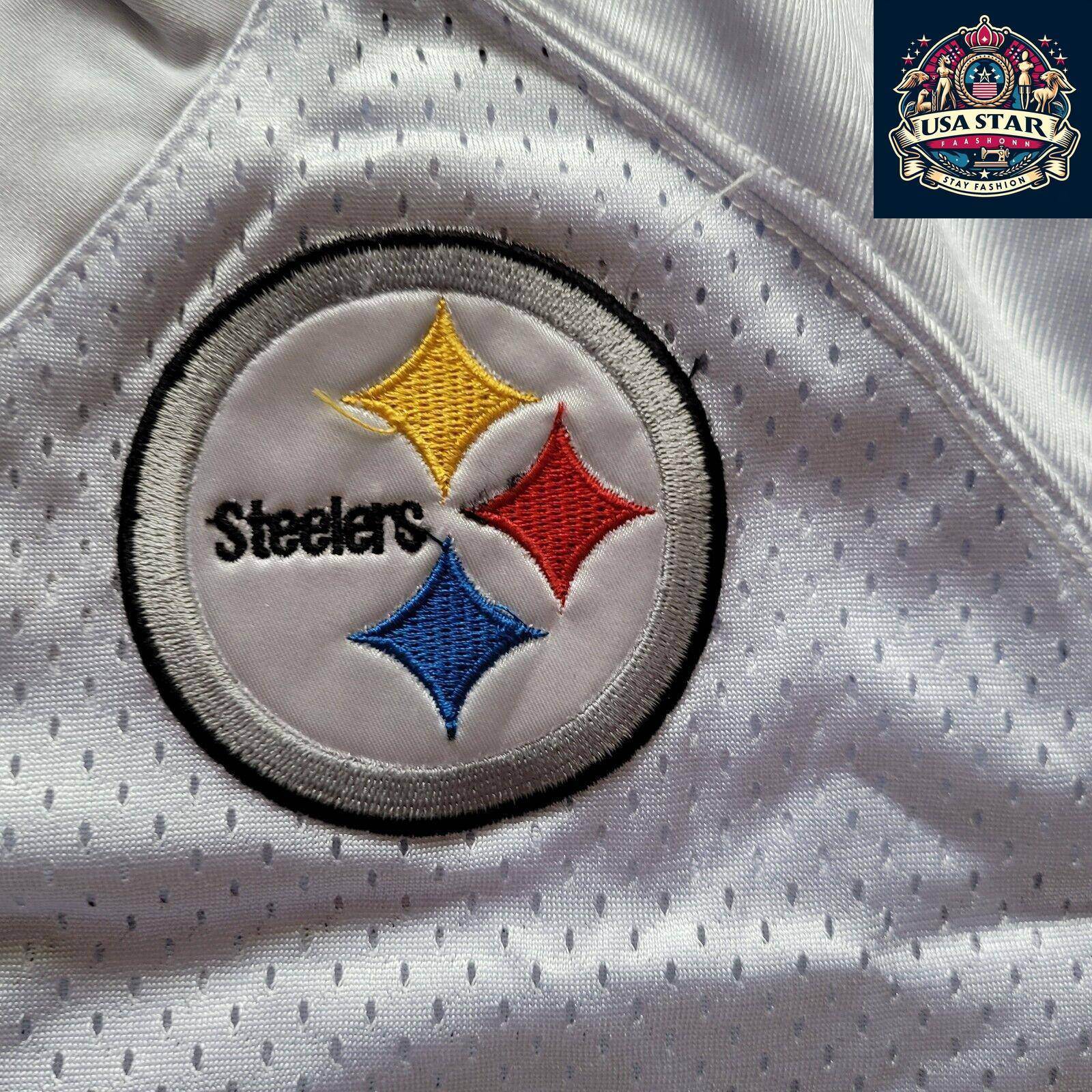 Pittsburgh Steelers Hines Ward Jersey 86 Sewn Reebok Men's Size 54 - Authentic Game Day Apparel - USASTARFASHION
