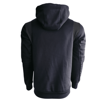 Pittsburgh Steelers Hoodie by Nike, Dri - FIT Technology, Small, Black with Zipped Pockets - USASTARFASHION