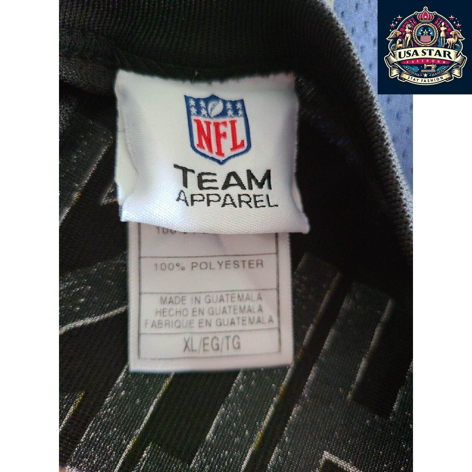 Pittsburgh Steelers Jersey 7 Ben Roethlisberger XL - Authentic NFL Fan Apparel, Comfortable Fit - USASTARFASHION