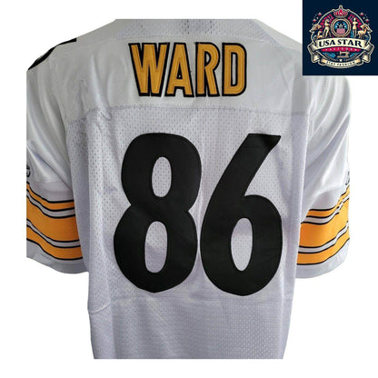Pittsburgh Steelers Jersey Hines Ward 86 NFL On Field Adult Large - Authentic & Comfy Fit - USASTARFASHION