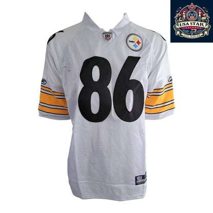 Pittsburgh Steelers Jersey Hines Ward 86 NFL On Field Adult Large - Authentic & Comfy Fit - USASTARFASHION
