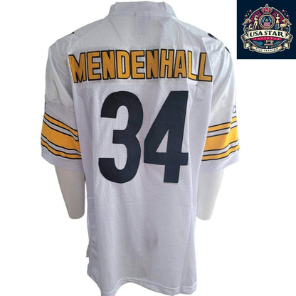 Pittsburgh Steelers Jersey Reebok NFL Mendenhall 34 Size 54 (2XL) - Authentic Fan Apparel - USASTARFASHION