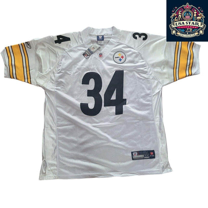 Pittsburgh Steelers Jersey Reebok NFL Mendenhall 34 Size 54 (2XL) - Authentic Fan Apparel - USASTARFASHION