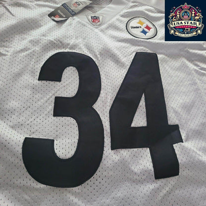 Pittsburgh Steelers Jersey Reebok NFL Mendenhall 34 Size 54 (2XL) - Authentic Fan Apparel - USASTARFASHION