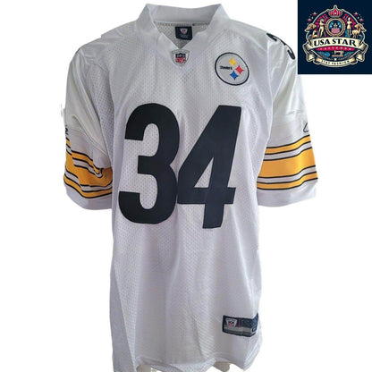 Pittsburgh Steelers Jersey Reebok NFL Mendenhall 34 Size 54 (2XL) - Authentic Fan Apparel - USASTARFASHION