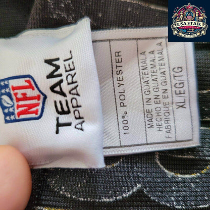 Pittsburgh Steelers Reebok Jersey 7 Ben Roethlisberger Size M - Authentic NFL Memorabilia - USASTARFASHION