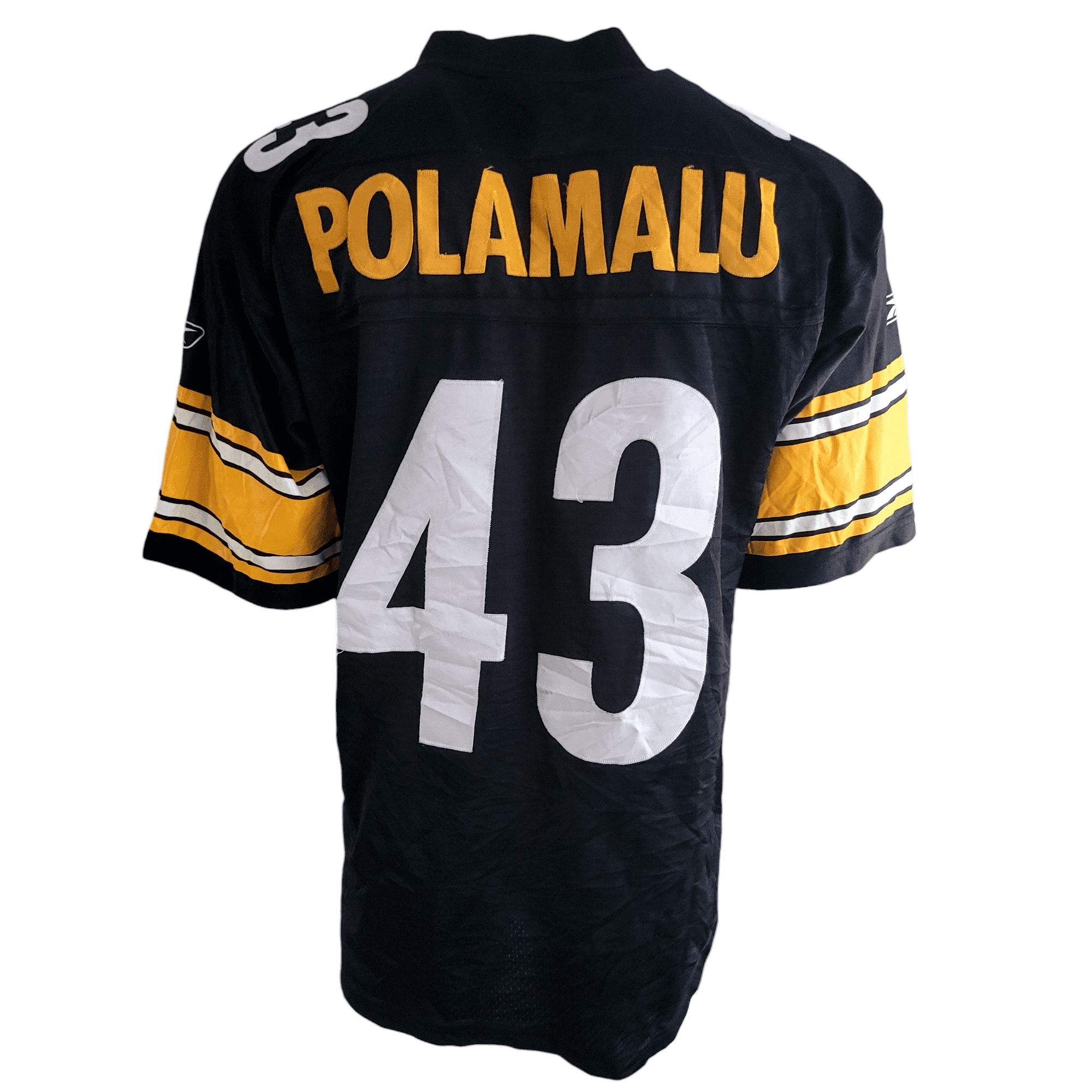 Pittsburgh Steelers Troy Polamalu Jersey 43 - Size L - USASTARFASHION