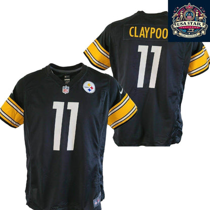 Pittsburgh Steelers Youth 2XL Nike Jersey - Chase Claypool 11 - Comfortable & Breathable Design - USASTARFASHION