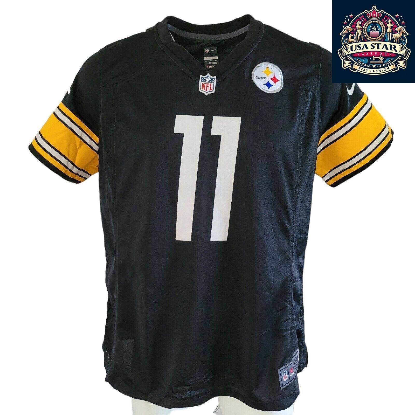 Pittsburgh Steelers Youth 2XL Nike Jersey - Chase Claypool 11 - Comfortable & Breathable Design - USASTARFASHION