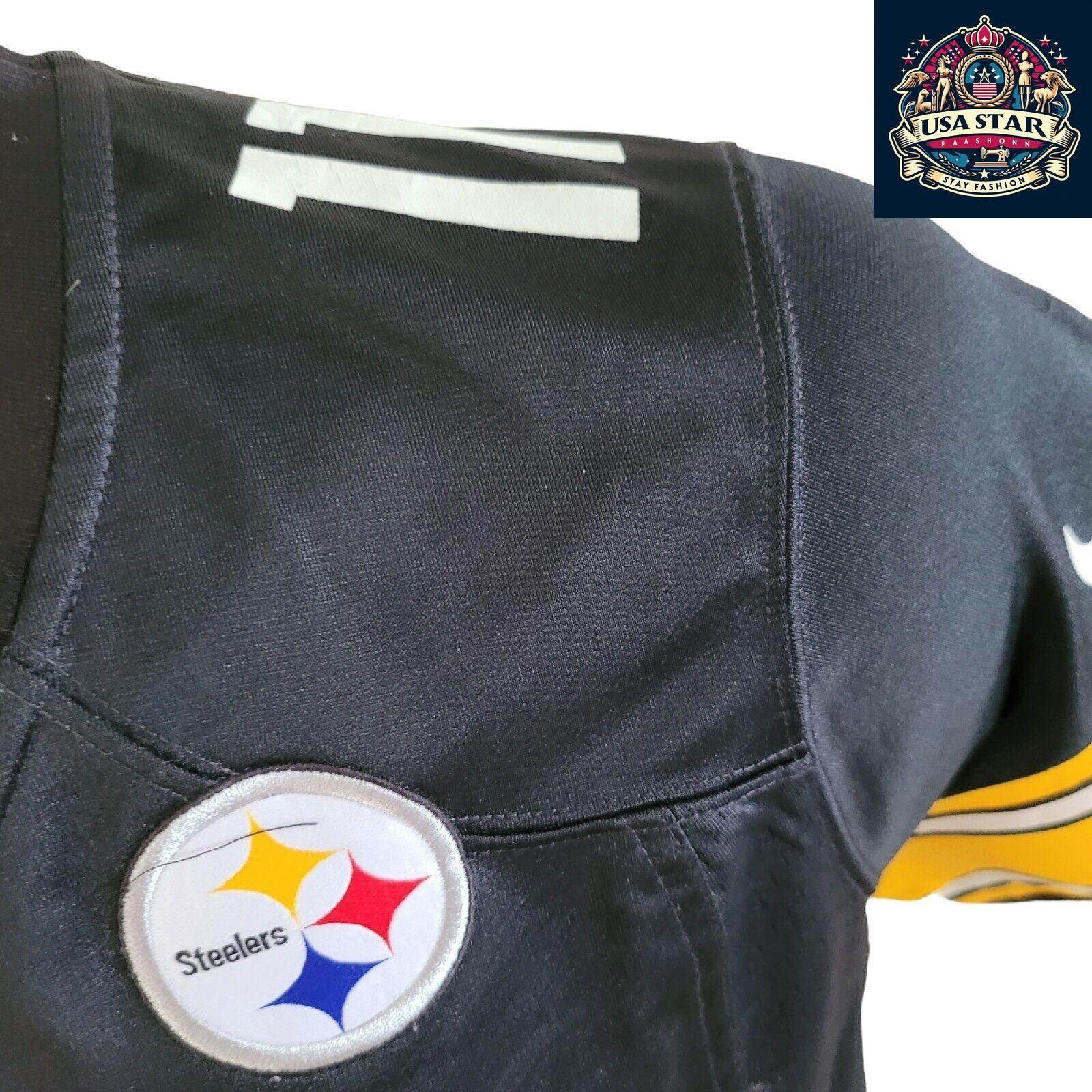 Pittsburgh Steelers Youth 2XL Nike Jersey - Chase Claypool 11 - Comfortable & Breathable Design - USASTARFASHION