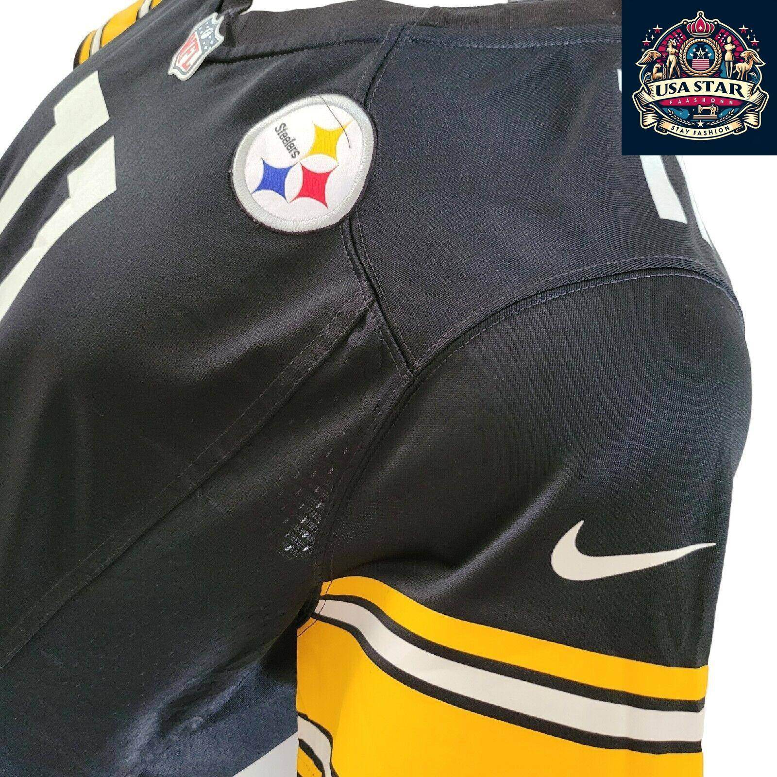 Pittsburgh Steelers Youth 2XL Nike Jersey - Chase Claypool 11 - Comfortable & Breathable Design - USASTARFASHION