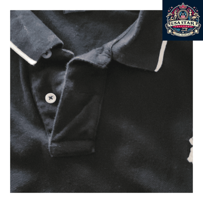 Polo Ralph Lauren Men's Polo Shirt XXL - Custom Fit Black With Embroidered Logos - USASTARFASHION