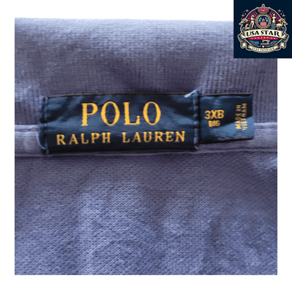 Polo Ralph Lauren Polo Shirt - Grade A Condition, Size 3XB, 100% Cotton, Breathable Comfort - USASTARFASHION
