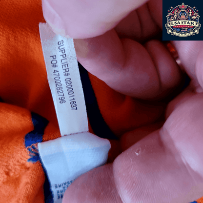 Polo Ralph Lauren T-Shirt Classic Fit XL, 100% Cotton, Vibrant Orange Striped Design for Comfort - USASTARFASHION