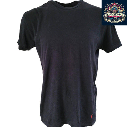 Polo Ralph Lauren T-Shirt Men’s Large Crew Neck, Soft Cotton, Classic Logo, Versatile Style - USASTARFASHION