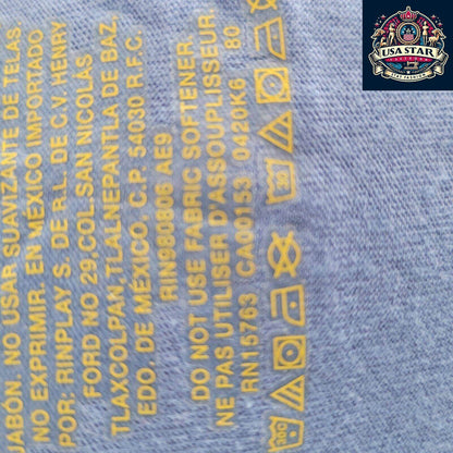 Polo Ralph Lauren T-Shirt Size L - Classic Blue Cotton Crew Neck Tee for Effortless Style - USASTARFASHION