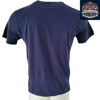 Polo Ralph Lauren T-Shirt Youth XL (18 - 20) Adult S - Classic Navy Round Neck for Stylish Comfort - USASTARFASHION