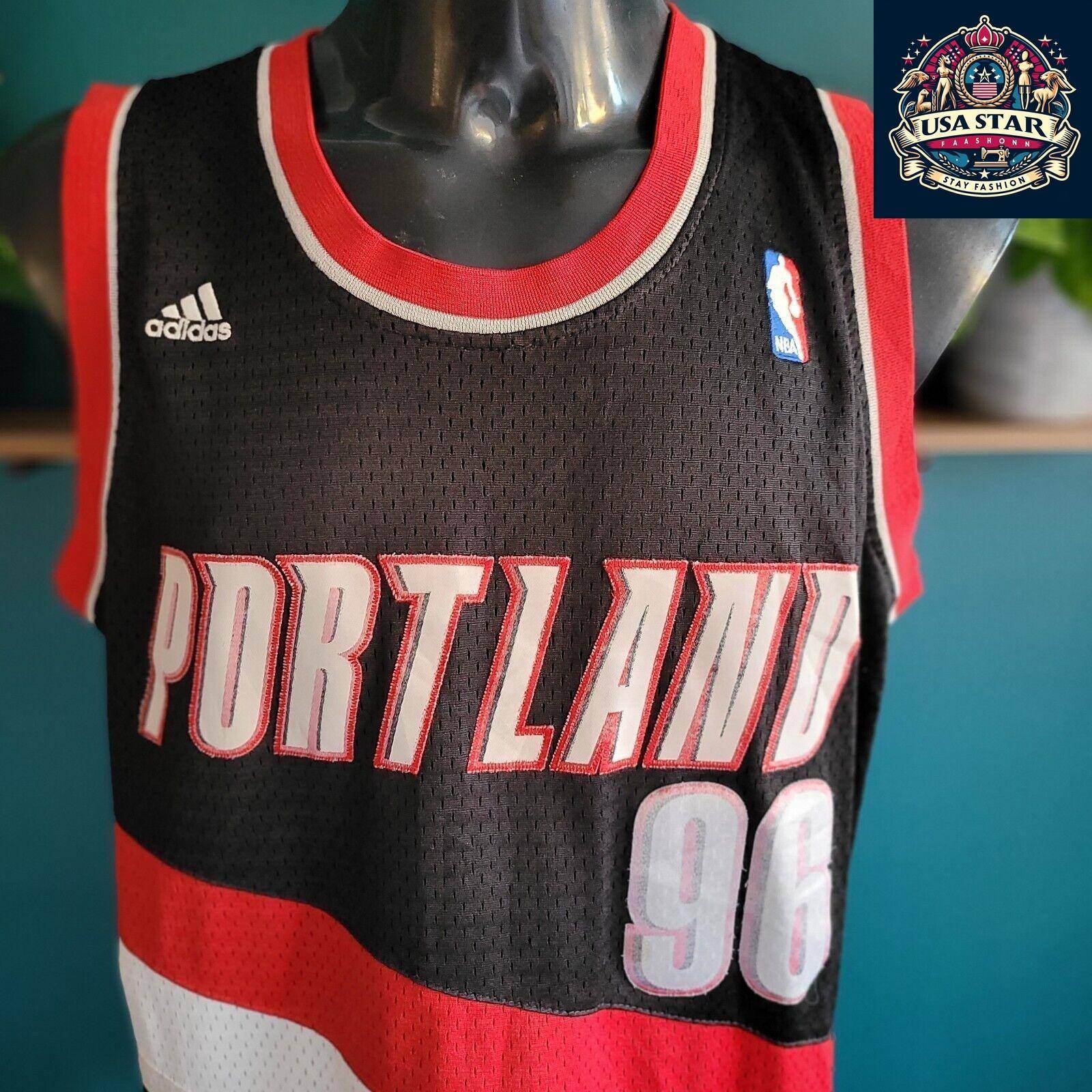 Portland Trail Blazers Jersey Adidas Jones Soda 96 Medium - Durable & Comfortable Fit - USASTARFASHION