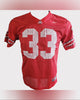 Ohio State Buckeyes Jersey #33 Nike Team Red Youth Medium - High-Quality Polyester Fabric USASTARFASHION