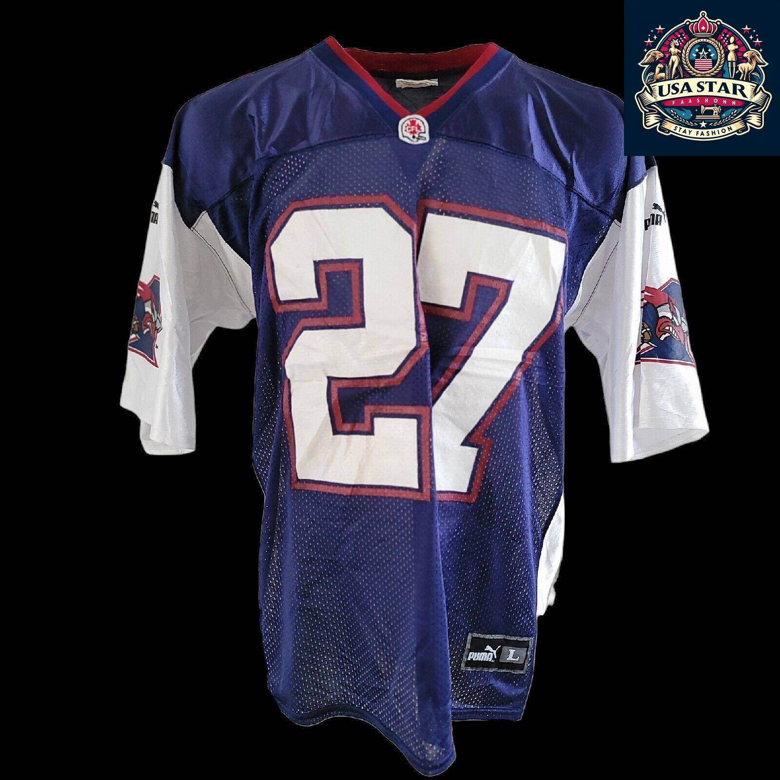 Puma NFL Jersey 27 Adult Large - Moisture - Wicking, Breathable Fabric, Team Colors, Authentic Design - USASTARFASHION