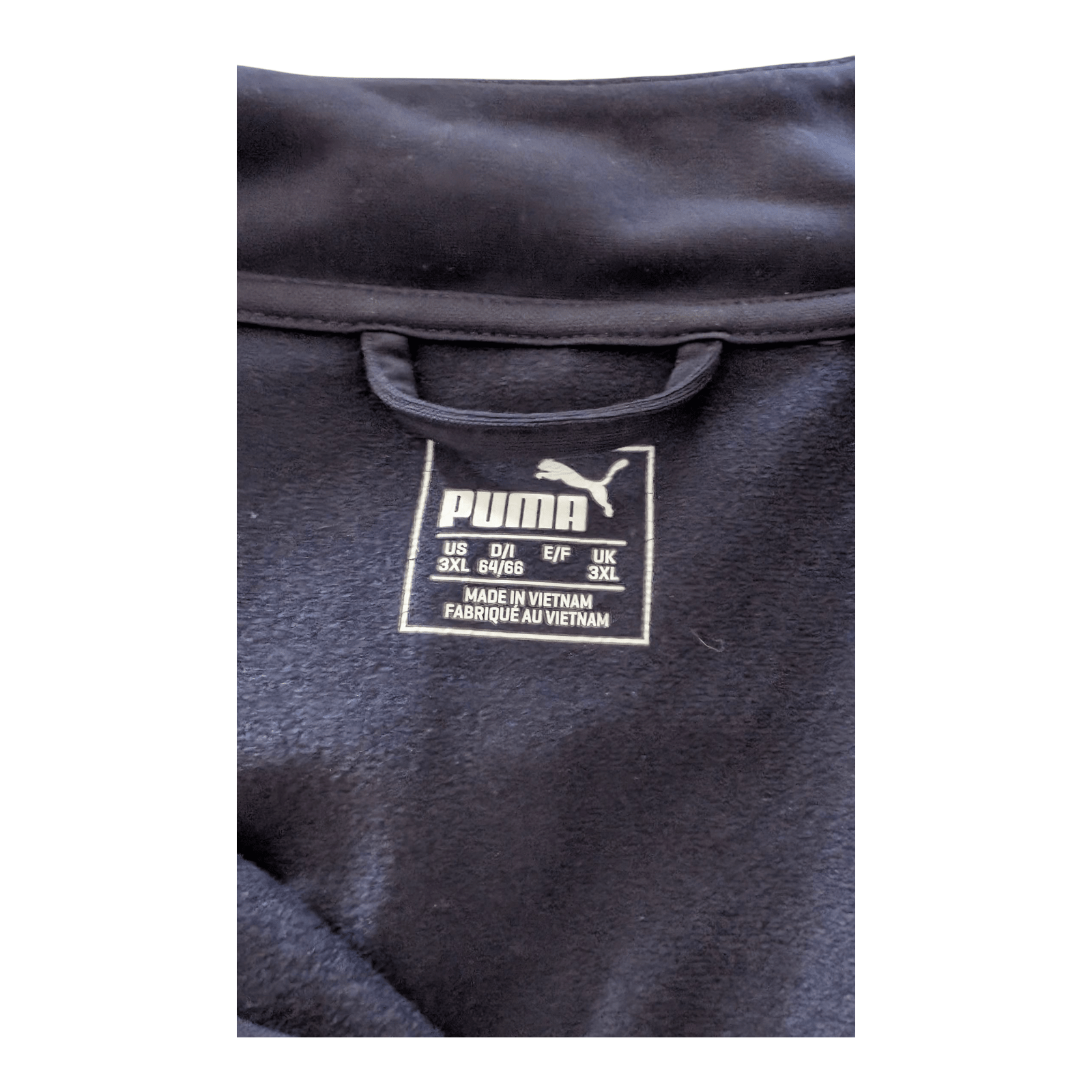 Puma West Bromwich Albion 1/4 Zip Training Top 3XL Navy Football Jacket - USASTARFASHION