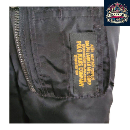 Ralph Lauren Military Surplus Jacket L, 80% Duck Down, Detachable Hood, Stylish & Functional - USASTARFASHION