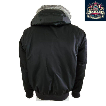 Ralph Lauren Military Surplus Jacket L, 80% Duck Down, Detachable Hood, Stylish & Functional - USASTARFASHION