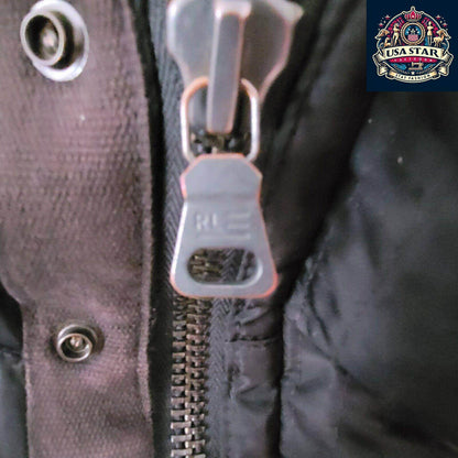Ralph Lauren Military Surplus Jacket L, 80% Duck Down, Detachable Hood, Stylish & Functional - USASTARFASHION