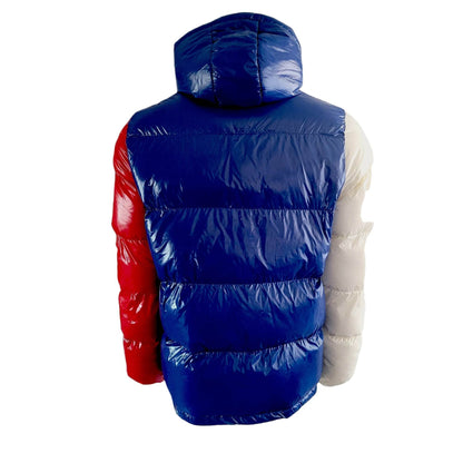 Reason NYC Colourblock Puffer Jacket – Size L, Streetwear - USASTARFASHION