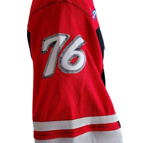 Vintage Moto Racing Jersey - Red and Black Sz S - USASTARFASHION