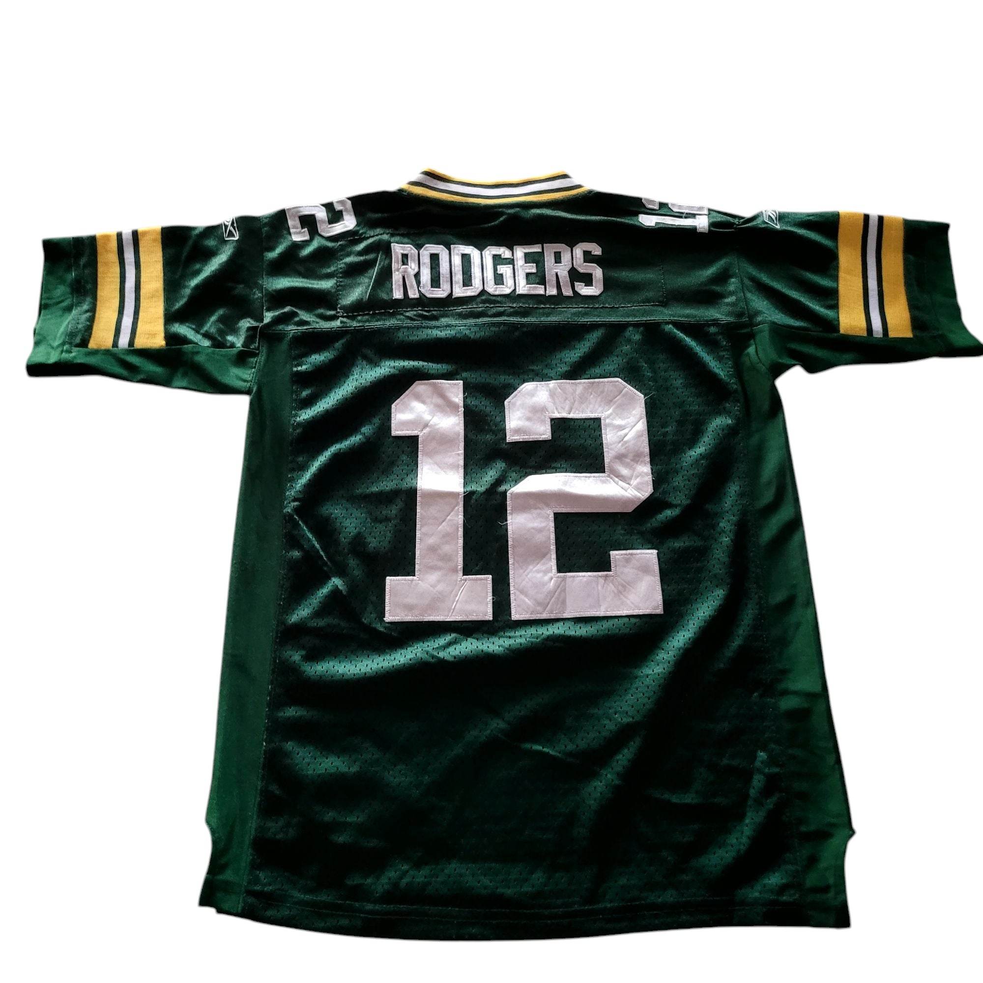 Reebok Aaron Rodgers Green Bay Packers Super Bowl XLV Youth Jersey - USASTARFASHION