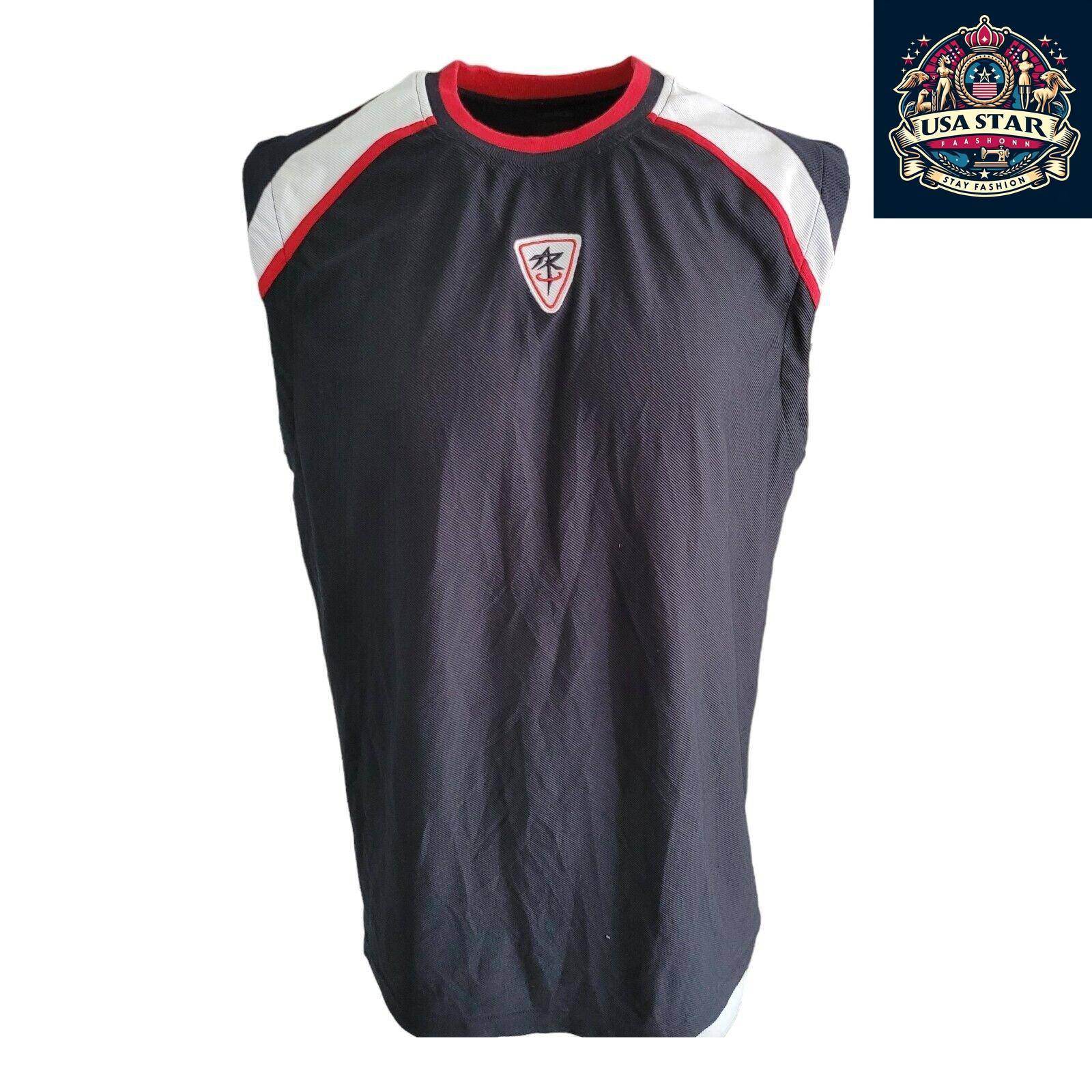 Reebok Above The Rim Lightweight Athletic Vest Shirt Size L - Breathable Fabric, Athletic Fit - USASTARFASHION