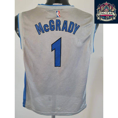 Reebok Authentic Orlando Magic Youth Jersey Tracy McGrady 1 Size L (14 - 16) - Grade A Condition - USASTARFASHION