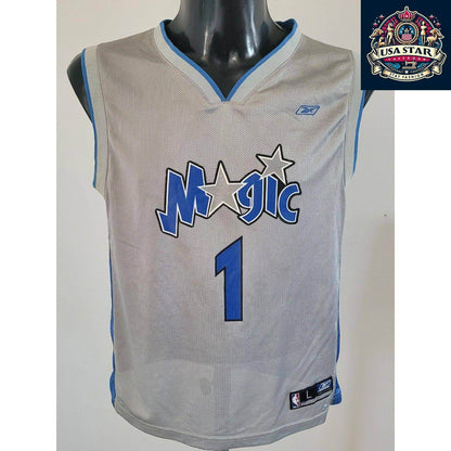 Reebok Authentic Orlando Magic Youth Jersey Tracy McGrady 1 Size L (14 - 16) - Grade A Condition - USASTARFASHION