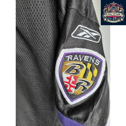Reebok Baltimore Ravens Sportshirt 27 Black, Size Reebok 54 (XL) - Durable Fabric, Classic Design - USASTARFASHION