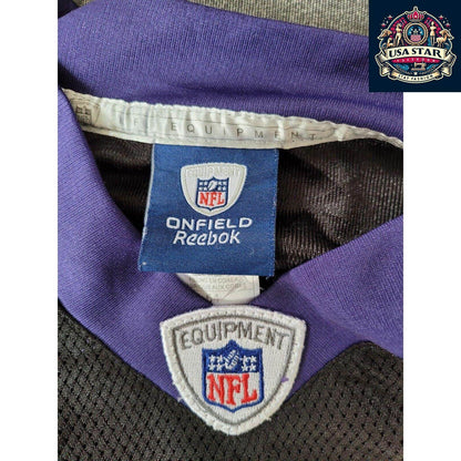 Reebok Baltimore Ravens Sportshirt 27 Black, Size Reebok 54 (XL) - Durable Fabric, Classic Design - USASTARFASHION