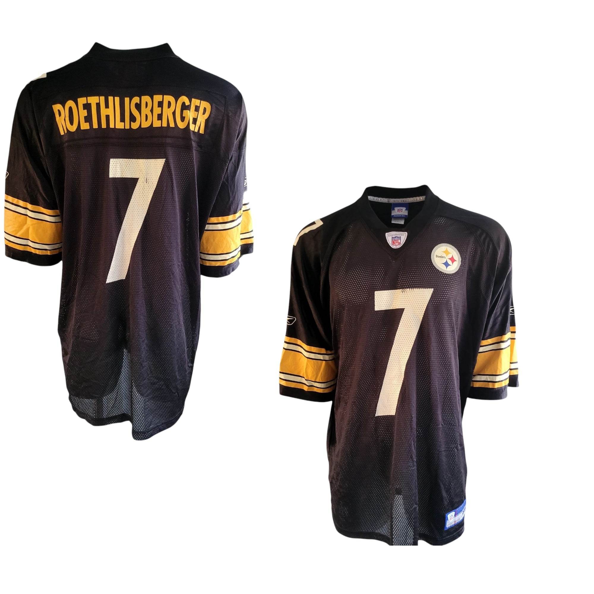 Reebok Ben Roethlisberger Pittsburgh Steelers Jersey - Size 2XL - USASTARFASHION