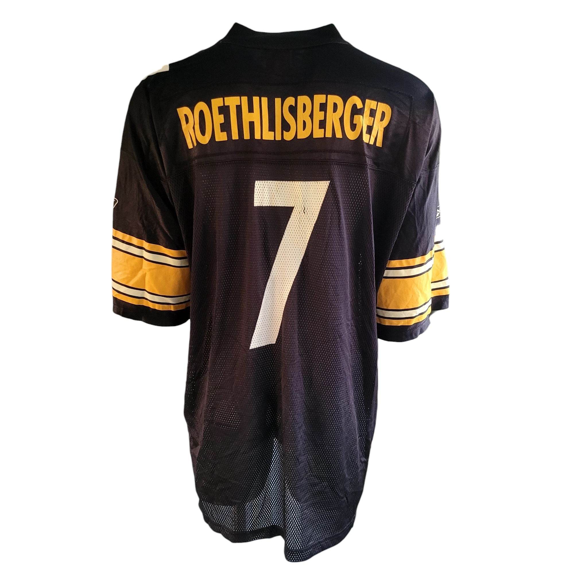 Reebok Ben Roethlisberger Pittsburgh Steelers Jersey - Size 2XL - USASTARFASHION
