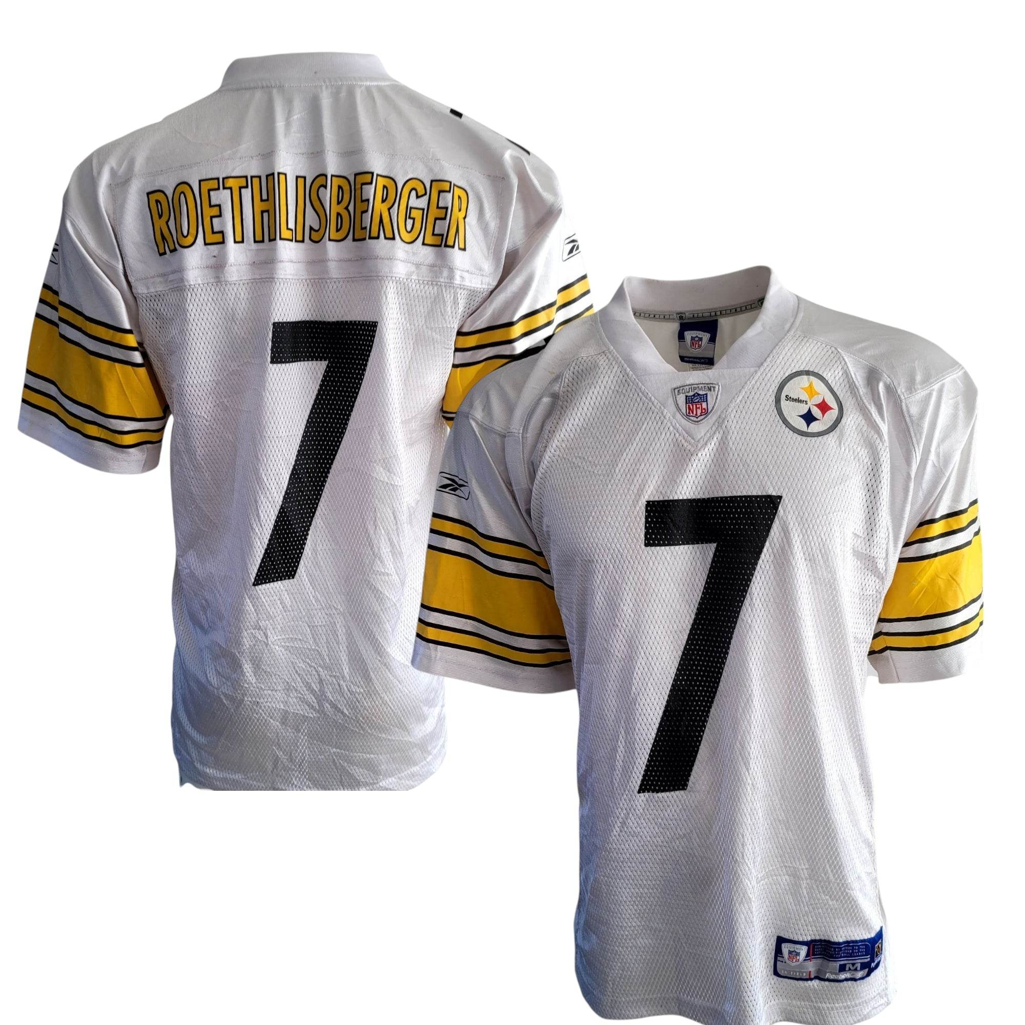 Reebok Ben Roethlisberger Pittsburgh Steelers Jersey – Size M - USASTARFASHION