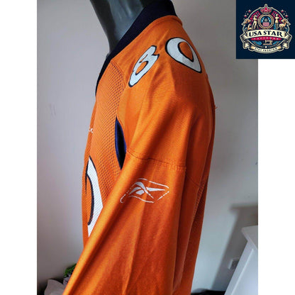 Reebok Broncos Jersey 80 Smith NFL Sz XL - Comfortable, Moisture - Wicking Fabric, Unisex Fit - USASTARFASHION