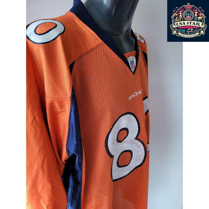 Reebok Broncos Jersey 80 Smith NFL Sz XL - Comfortable, Moisture - Wicking Fabric, Unisex Fit - USASTARFASHION
