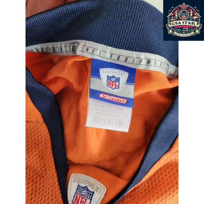 Reebok Broncos Jersey 80 Smith NFL Sz XL - Comfortable, Moisture - Wicking Fabric, Unisex Fit - USASTARFASHION