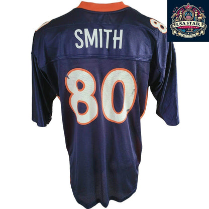 Reebok Broncos Jersey 80 Smith XL - Authentic, Lightweight, Breathable NFL Design for Fans - USASTARFASHION